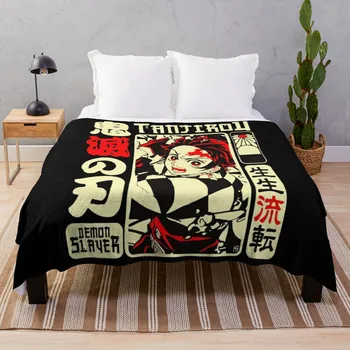 tanjiro demon slayer 1, тениска, одеало, меко одеяло, пушистое одеяло