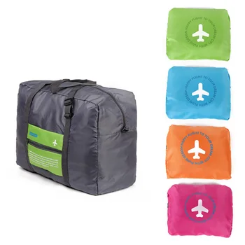 Модни водоустойчив пътни чанти с голям капацитет, женски Оксфордские сгъваеми Унисекс чанти за багаж, пътни чанти, чанти за съхранение на самолетной количката