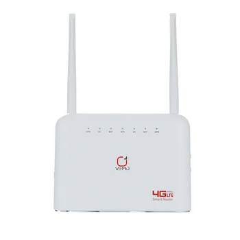 B725 4G CPE WiFi рутер 300 Mbps 4 порта, lan + 2 порта за външни антени Wifi модем 4G безжичен рутер штепсельная вилица ЕС