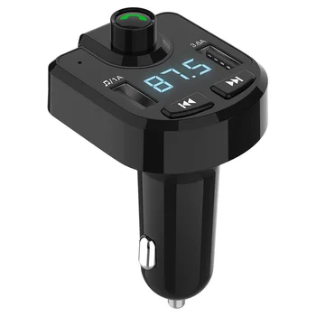 BT36 Автомобилен MP3 Плейър Автомобилен Bluetooth Хендсфри QC Бързо Зареждане Зарядно за Кола
