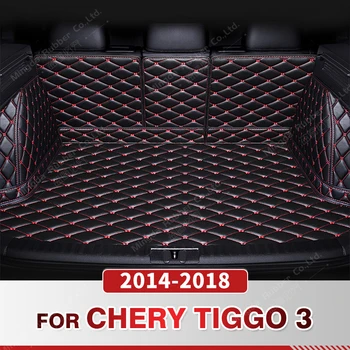 Автоматично подложка за багажника с пълно покритие за suv Chery Tiggo 3 2014-2018 17 16 15, тампон за багаж, аксесоари за защита на товарното салон