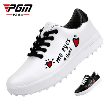 Детски маратонки PGM, водоустойчив обувки за голф, лека, мека и дишаща, универсална спортни обувки за нощуване на открито XZ121