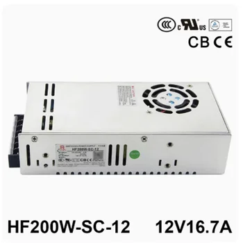 Нов адаптер за зарядно устройство Hengfu HF200W-SC-12 AC 220V Прехвърляне DC12V 16.7 A ПФК импулс за зарядно устройство