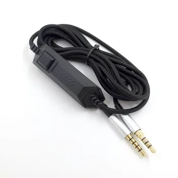 Преносимото аудио кабел за слушалки Logitech Astro A10 A40 подходящ за много слушалки, контрол на звука с микрофон 23 AugT2