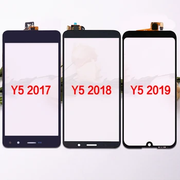 10 бр. за Huawei Y5 2017/Y5 2018/Y5 2019 сензорен дисплей, дигитайзер, тъчпад, LCD дисплей, на предното стъкло, тъчпад капак, за подмяна на