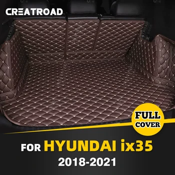 Автоматично подложка за багажника с пълно покритие за Hyundai ix35 2018-2021 20 19 калъф за багажник на кола подплата за защита на купето на товарен подложка Аксесоари
