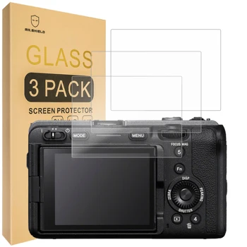 Mr.Щит [3 опаковки] Защитно фолио за фотоапарат Sony FX30 [Закалено стъкло] [Японското стъкло твърдост 9H] Защитно фолио за екрана