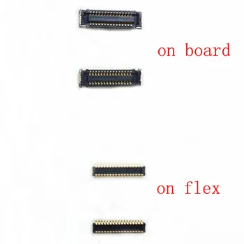 2 бр. LCD дисплей гъвкав кабел Гъвкави печатни платки жак за Ulefone U008 Pro за OUKITEL U7 plus U7 max конектор на дънната платка 30pin