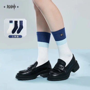 миХоЙо/Genshin Impact Камисато Аяка, тематична серия чорапи Impression, подпори за cosplay, изискани подаръци, подаръци за приятели