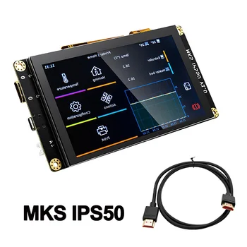 Екран на 3D принтер MKS IPS50 LCD с 5-Инчов Капацитивен Екран Klipper Screen HDMI За MKS SKIPR MKS PI дънна Платка резервни Части За 3D-принтер