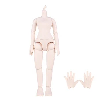 Тялото на куклата 1/6 голото тяло на кукли Високо качество на 16 промени на ставите Специален материал 30 см Аксесоари за кукли за грим Барби със собствените си ръце