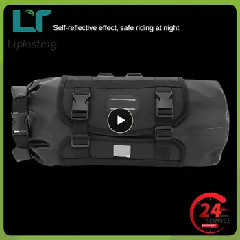Удобен и практичен чанта за съхранение в колата, водоустойчив предната чанта, черна износостойкая, тегло 347 г, велосипедна чанта, аксесоари за велосипед