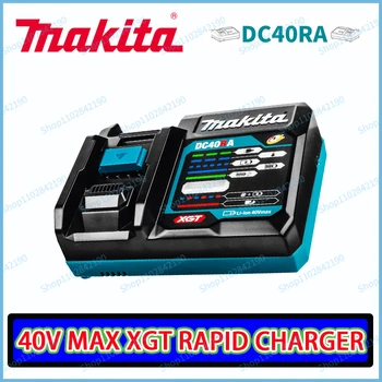 Makita 40V Max DC40RA XGT Бързо Оптимално Зарядно за Цифров Дисплей Оригинално Литиевое Зарядно Устройство 40V С двоен вентилатор