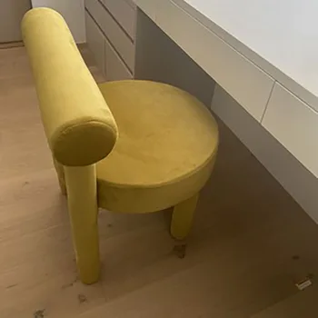 Скандинавски дизайн креативен маса за хранене, стол Модерен минималистичен домашен стол с облегалка хотелски шезлонг Moveis Para Casa мебели за дома