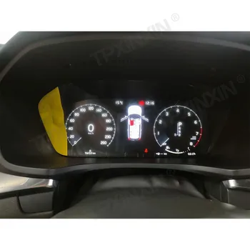 12,3-Инчов Автомобилен LCD Цифров Клъстер За Volvo XC90 Virtual Cockpit Speed Meter Главното Устройство автоаксесоари Таблото на Автомобила Carplay DSP
