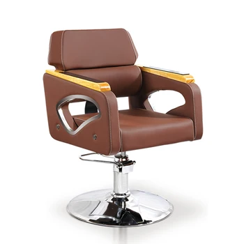 Отвличане на бръснарски стол от неръждаема стомана, откидывающееся бръснарски стол, стол стилист, въртящо се на 360 градуса, мебели за полагане на Silla Barberia