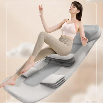 Разминающий шиен отдел на гръбначния стълб, поясная възглавница, масажен матрак, електрическо отопление, вибрация, многофункционален масажор за тяло, масажи, мат