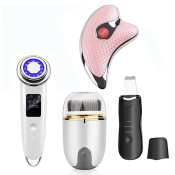 Радиочестотни апарати за лифтинг на лицето, микротоковый масажор за стягане на кожата на лицето, led уред за фотонного подмладяване