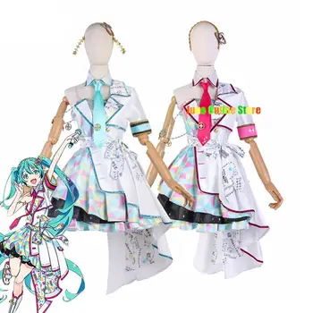 Project Sekai Цветни живописна подвиг Colorful Live 2nd Journey MORE MORE JUMP PJSK Рокля екипировки аниме Костюми за cosplay