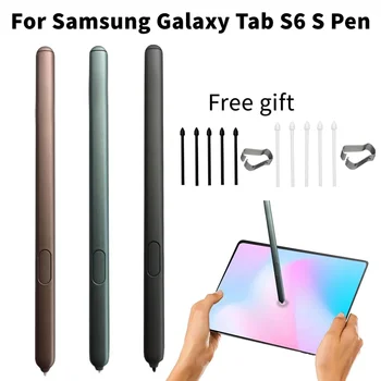 Оригинални S Pen За Samsung Galaxy Tab S6 10.5 SM-T860 SM-865 Взаимозаменяеми Стилус за стилуса, който е Съвместим с Bluetooth