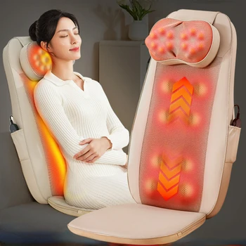 Двуядрени интелигентна масажни възглавници, многокомпонентный масажор за гърба, автоматичен разминающий корпус, мултифункционален масажен инструмент
