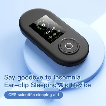 Нов скоба за ушите за лечение на сън Sleeper, черна технология, интелигентна микротоковая транскраниальная декомпресия, дълбока безсъние
