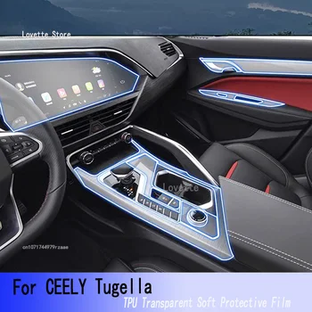 За CEELY Tugella (2022-2023) Автомобили GPS навигация Защитен LCD екран от TPU СЪС Защита От Надраскване, Филм PPF