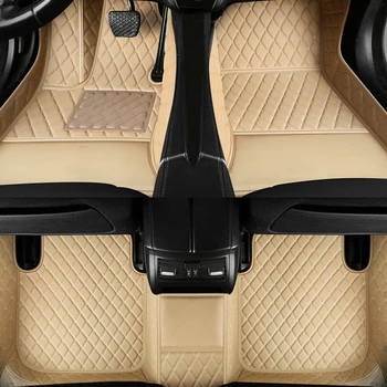 Обичай автомобилни стелки за BMW 6 серия F12 мек покрив 2010-2018 г., килим от изкуствена кожа аксесоари за интериора на колата
