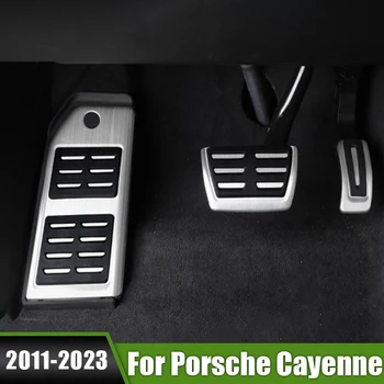 За Porsche Cayenne 958 2011-2017 Cayenne 2018 2019 2020 2021 2022 2023 Авто Педала На Газта Педал На Спирачки Поставка За Краката Педали