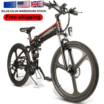 Склад в Канада градски велосипеди с пълно окачване на 20 см е най-Добрият 48 500 W Сгъваем електрически велосипед с дебели гуми